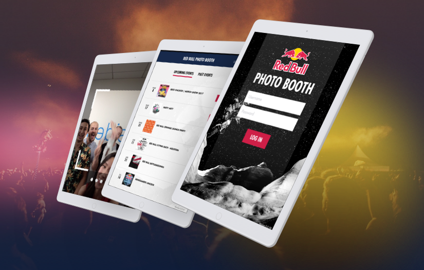 Red Bull: Global Photo Booth Platform screenshot 1